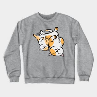 Lazy cat with baby Crewneck Sweatshirt